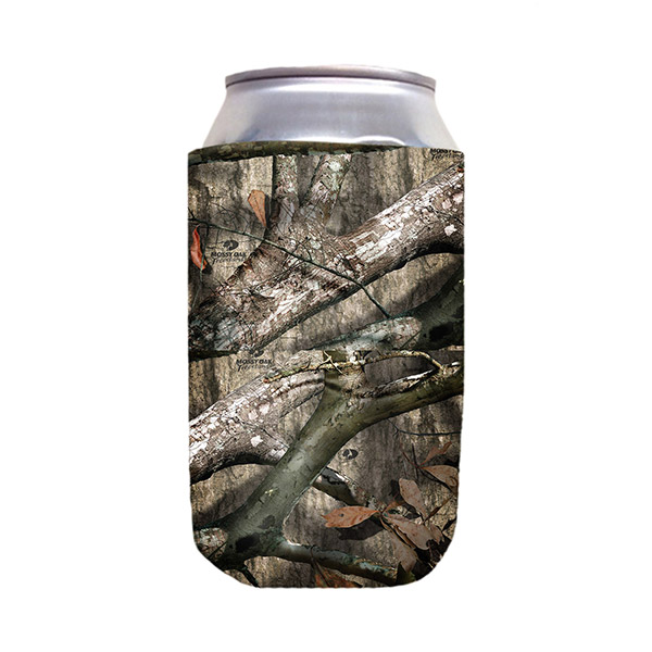 Blank Mossy Oak or Realtree Camo Premium Collapsible Foam Can Coolie Insulator