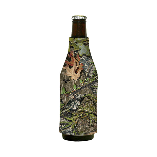 Blank Mossy Oak or Realtree Camo Premium Collapsible Foam Bottle Sleeve Insulator (No Bottom)