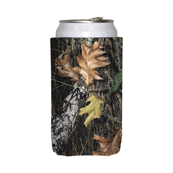 Blank 10oz Mossy Oak or Realtree Camo Premium Collapsible Foam Can Insulator